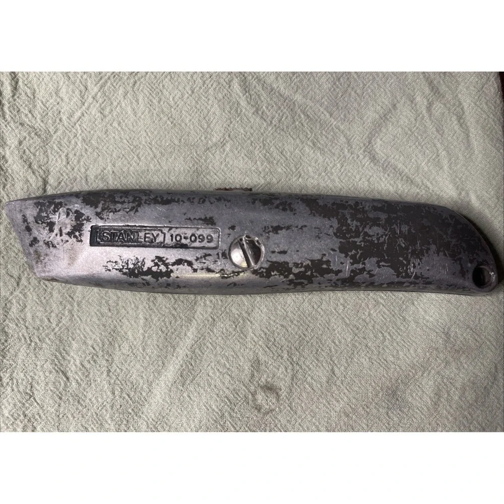 Vintage Stanley 10-099 Retractable‎ Utility Knife Box Cutter 6